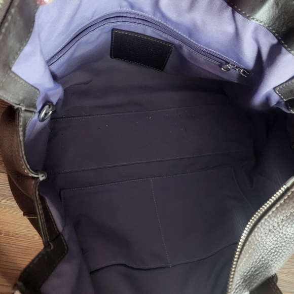 Coach Brown Leather Chelsea Satchel Handbag Purse - Picture 2 of 5